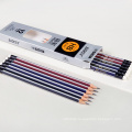 High-Quality Luxury Pencil Triangle Shape HB Pencil With Eraser ,custom Logo Pencil